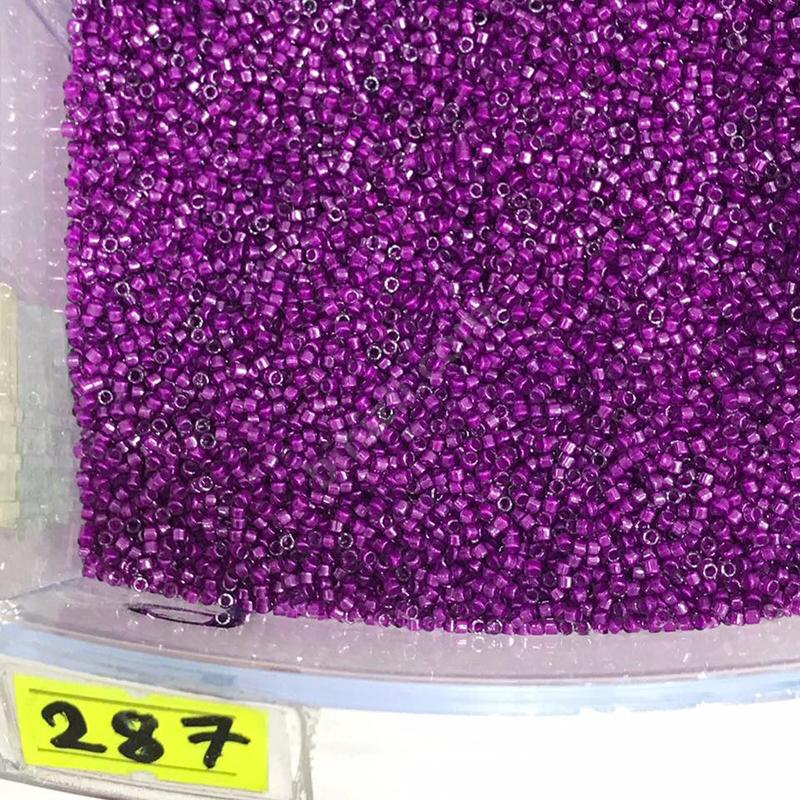 Miyuki Boncuk ( Delica Db 11-0 Kesim Kod: 287 ) Mor Renk ( 2 gram )